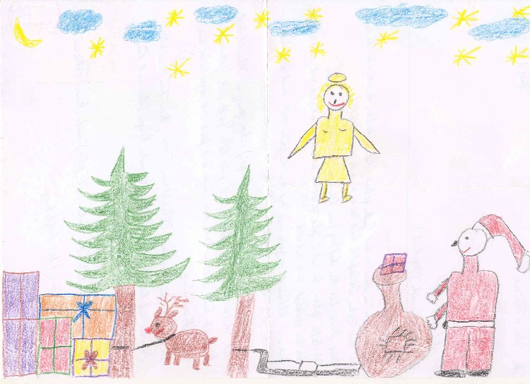 Kinderbrief an den Nikolaus aus St. Nikolaus