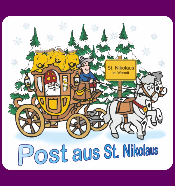 Nikolaus bringt Post ins Haus aus dem Jahr 2010