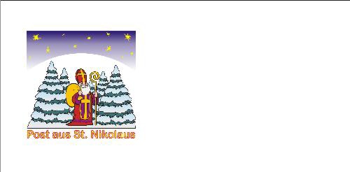 Das Nikolaus-Kinderbriefkuvert aus dem Jahr 2005