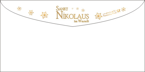 Das Nikolaus-Kinderbriefkuvert aus dem Jahr 2011