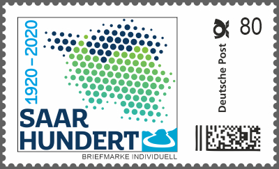 Nikolaus Briefmarke Individuell - Saarhundert