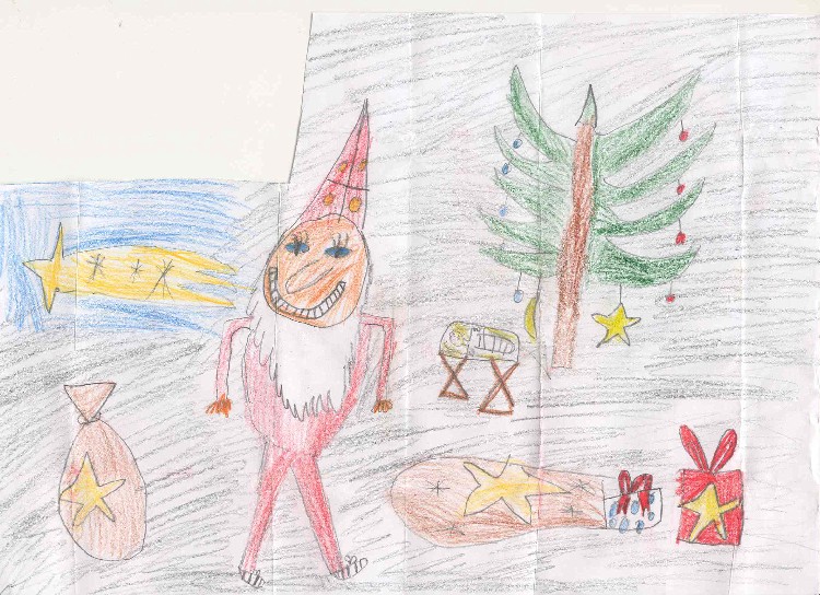 Kinderbrief an den Nikolaus aus St. Nikolaus