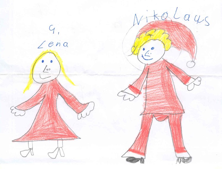 Kinderbrief an den Nikolaus aus St. Nikolaus