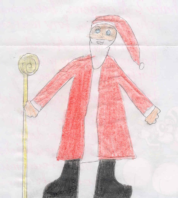 Kinderbrief an den Nikolaus aus St. Nikolaus