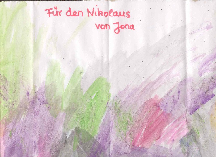 Kinderbrief an den Nikolaus aus St. Nikolaus