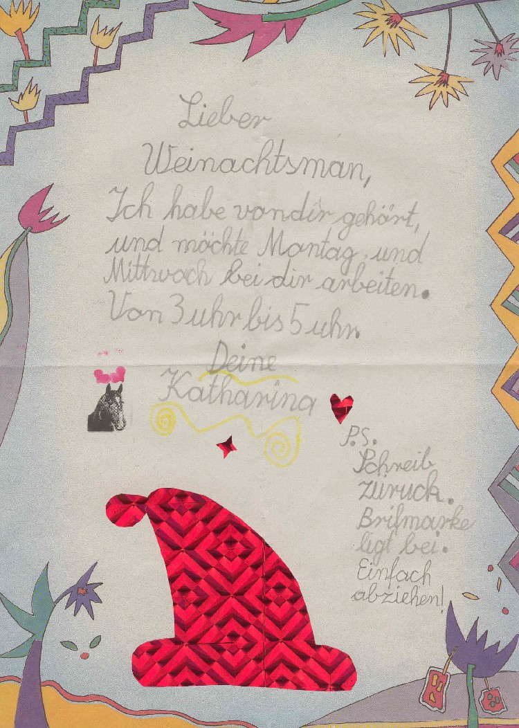 Kinderbrief an den Nikolaus aus St. Nikolaus