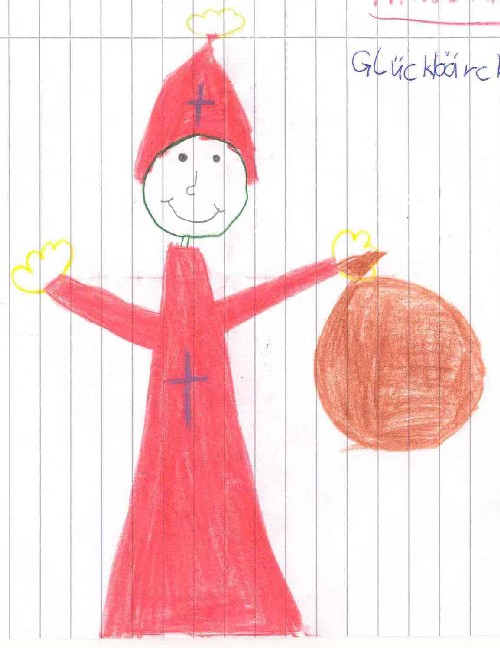 Kinderbrief an den Nikolaus aus St. Nikolaus