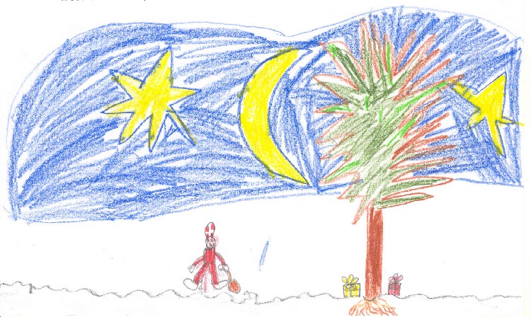 Kinderbrief an den Nikolaus aus St. Nikolaus