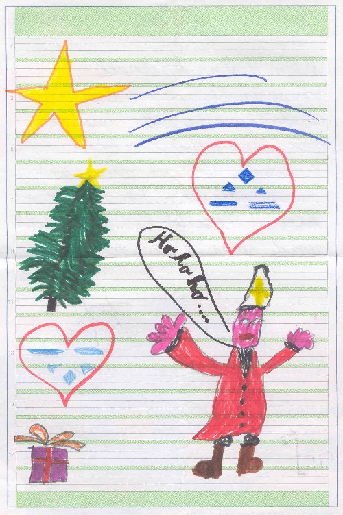 Kinderbrief an den Nikolaus aus St. Nikolaus