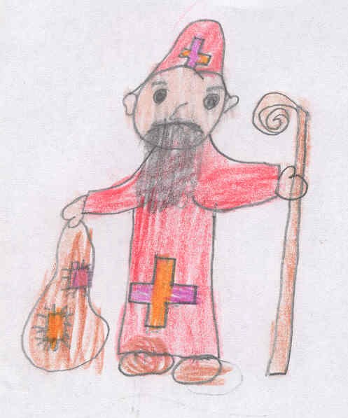 Kinderbrief an den Nikolaus aus St. Nikolaus