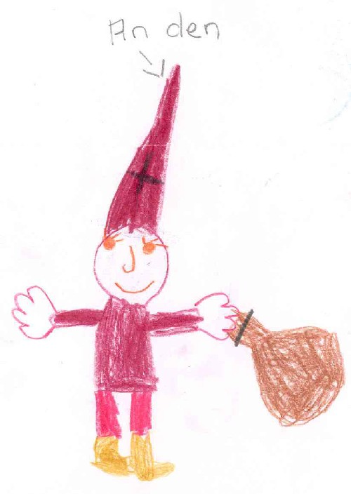 Kinderbrief an den Nikolaus aus St. Nikolaus