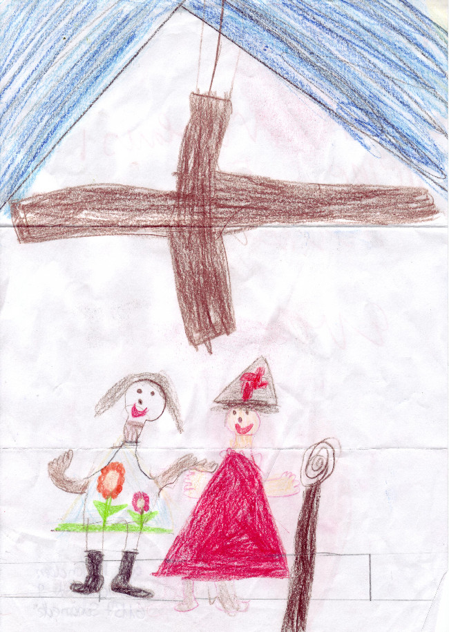 Kinderbrief an den Nikolaus aus St. Nikolaus