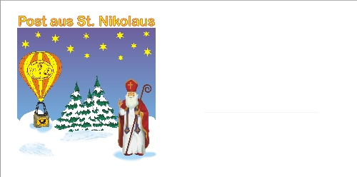Das Nikolaus-Kinderbriefkuvert aus dem Jahr 2007
