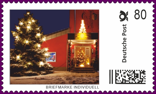 Die Nikolaus Briefmarke-Individuell für das Jahr 2020 - 750 Jahre St. Nikolaus - Nikolauspostamt